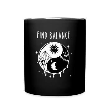 aptitude - Mug uni - noir - Devant