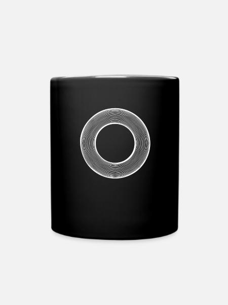Art géométrique - Mug uni - noir