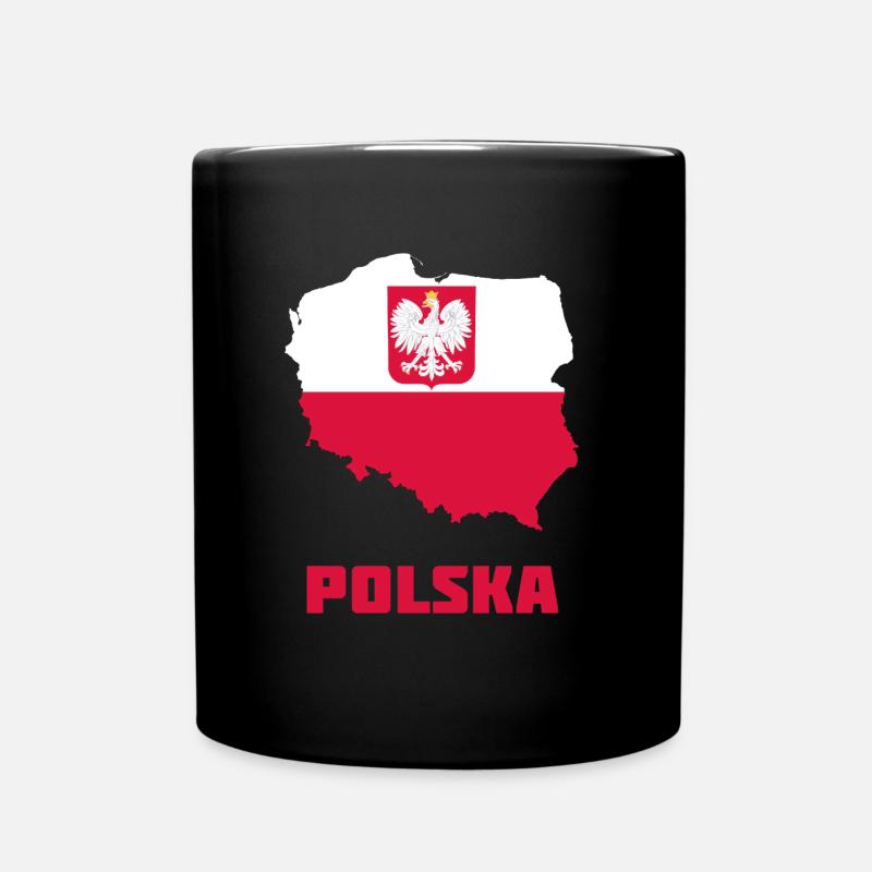 Polska - Mug uni - noir