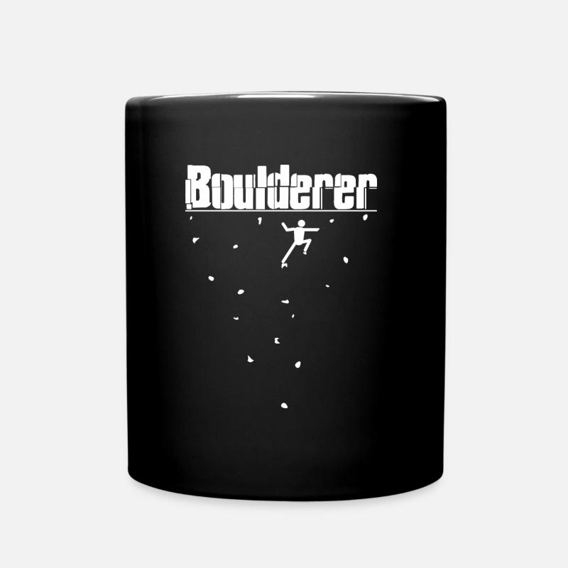 Bouldering Boulderer - Mug uni - noir