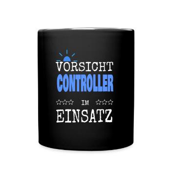 Controller - Tasse einfarbig - Schwarz - Vorne