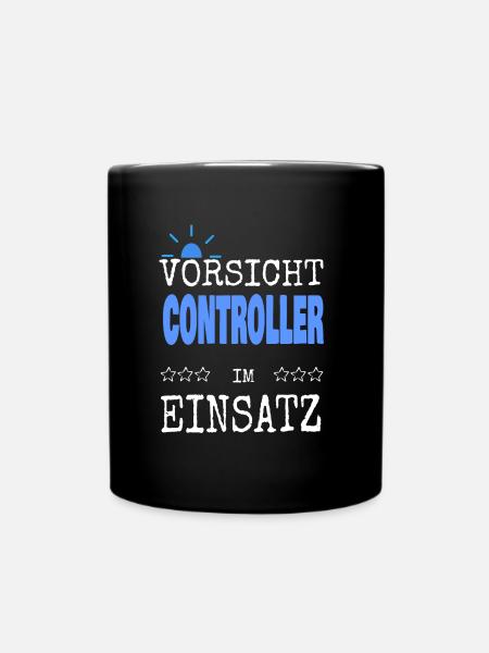 Controller - Tasse einfarbig - Schwarz