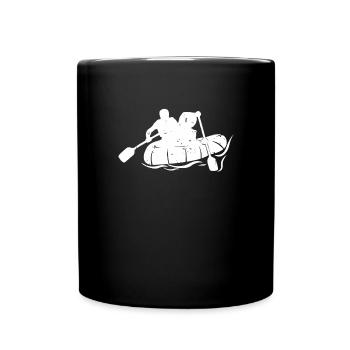 Rafting T-Shirt - Full Colour Mug - black - Front