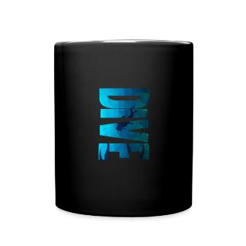 Plongée - plongée, plongeurs, plongée en apnée - Mug uni - noir - Devant
