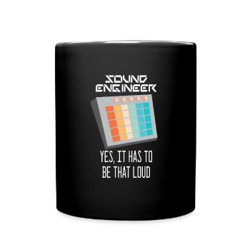 Ingénieur du son I ingénieur du son - Mug uni - noir - Devant