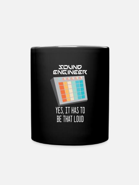 Sound-Engineer I Tontechniker - Tasse einfarbig - Schwarz