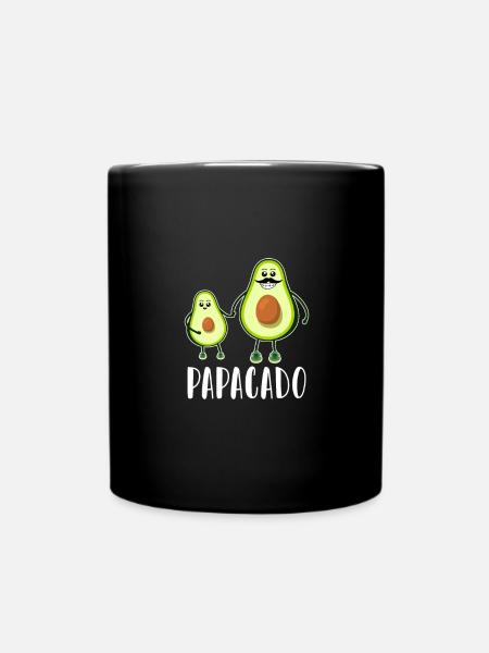 Papacado - Avocat de naissance - Mug uni - noir