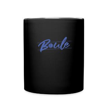 Boule Design for Boule Player Petanque Boccia - Full Colour Mug - black - Front