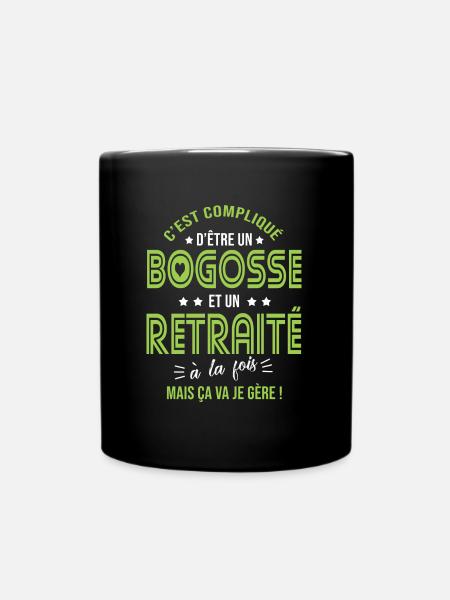 Cadeau retraite papa retraite homme retraité - Mug uni - noir