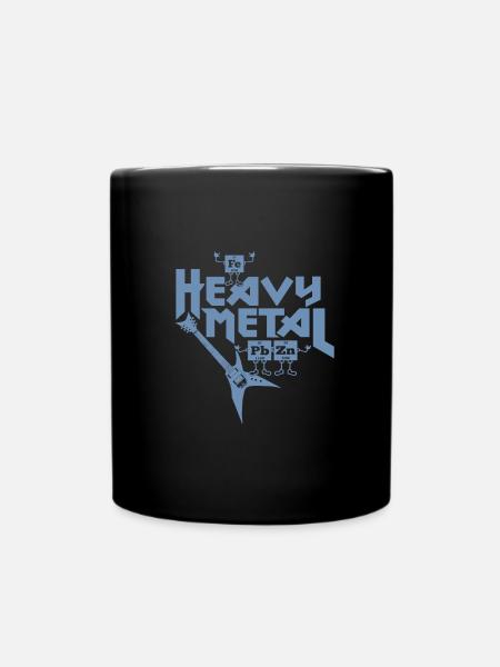 Heavy Metal Funny - Tasse einfarbig - Schwarz