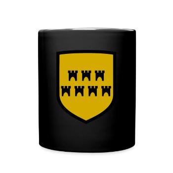 Les armoiries de Transylvanie - Mug uni - noir - Devant