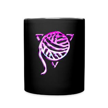 La Pelote de laine - Année 80 - Mug uni - noir - Devant