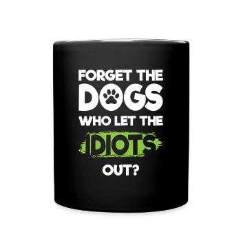Idiot Travail Mauvaise Provocation - Mug uni - noir - Devant