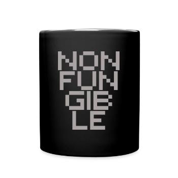NonFungible - Full Colour Mug - black - Front