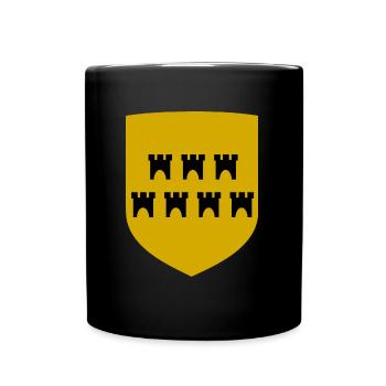 Les Saxons de Transylvanie - Mug uni - noir - Devant