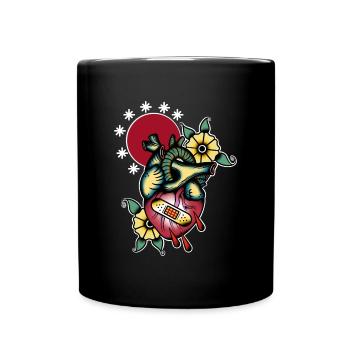Même pas mal - Mug uni - noir - Devant