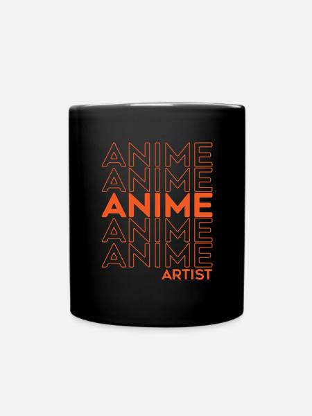 Anime Artist We Love Anime - Mug uni - noir