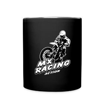 Supercross - Moto Cross - Motocross - Mug uni - noir - Devant