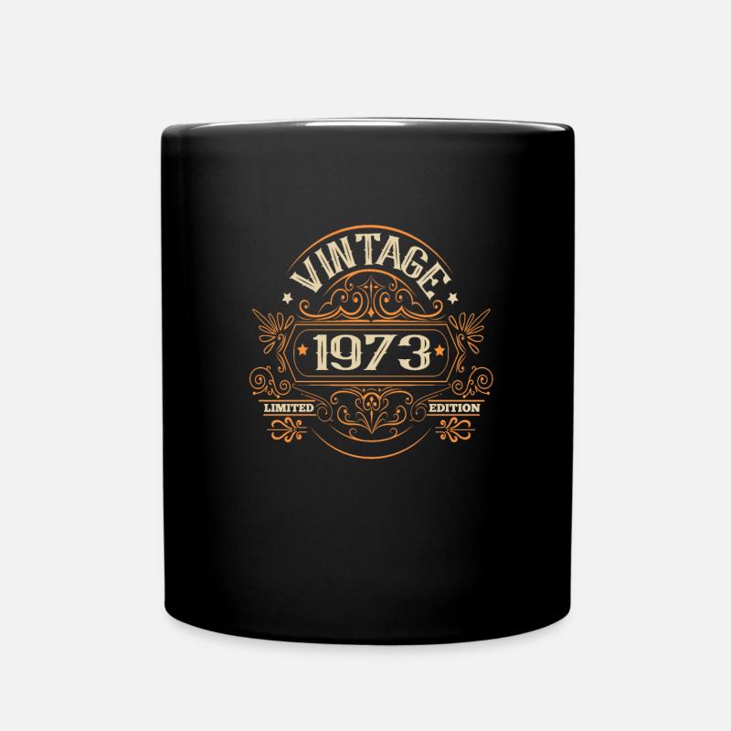 Millésime 1973 Anniversaire Vintage - Mug uni - noir