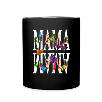T-shirt fête des mères - Mug uni - noir - Devant