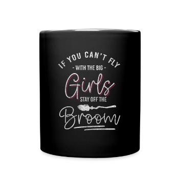 Hexe Halloween Wicca - Tasse einfarbig - Schwarz - Vorne
