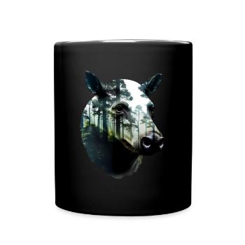 Tapir - Mug uni - noir - Devant