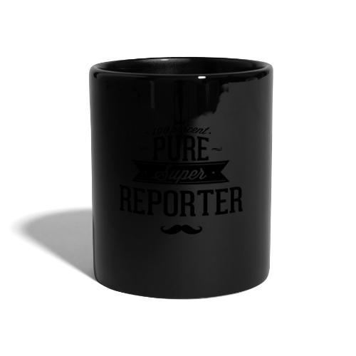100 Prozent super Reporter - Tasse einfarbig