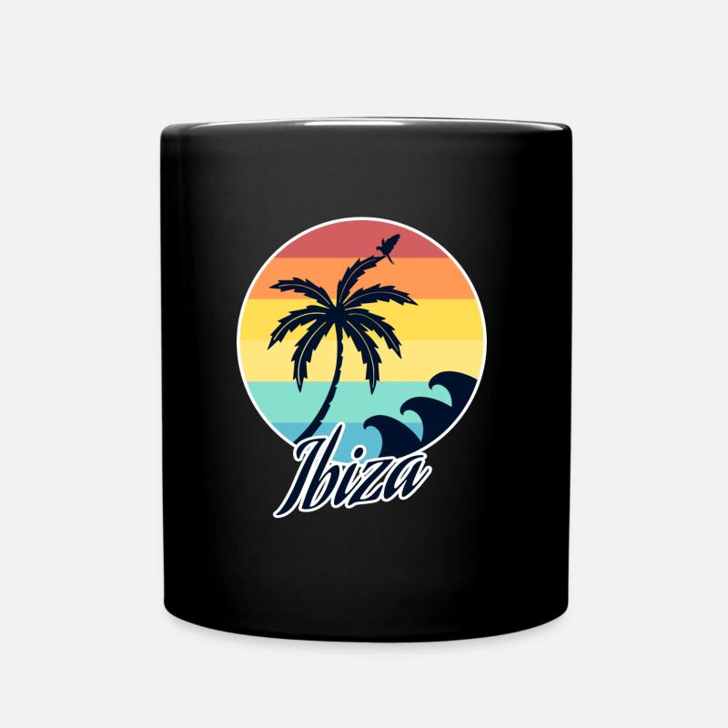 Ibiza - Tasse einfarbig - Schwarz
