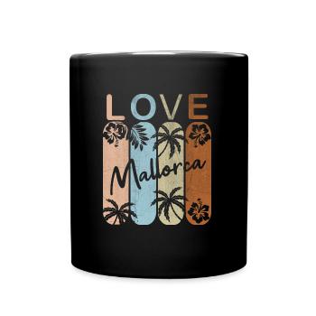 Mallorca - Full Colour Mug - black - Front
