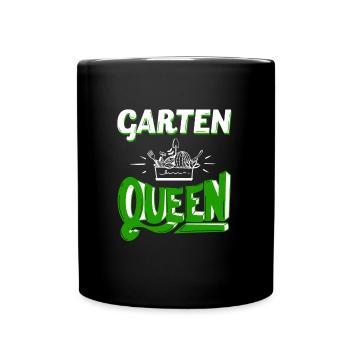 Gärtner Gartenfreunde Hobbygärtner Gartenarbeit - Tasse einfarbig - Schwarz - Vorne