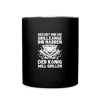 Barbecues BBQ season BBQ apron BBQ - Full Colour Mug - black - Front
