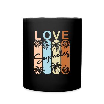 seychelles - Full Colour Mug - black - Front