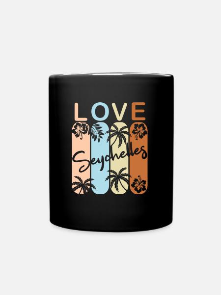 seychelles - Mug uni - noir