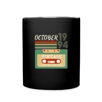 27th birthday gift October 1994 - Full Colour Mug - black - Front