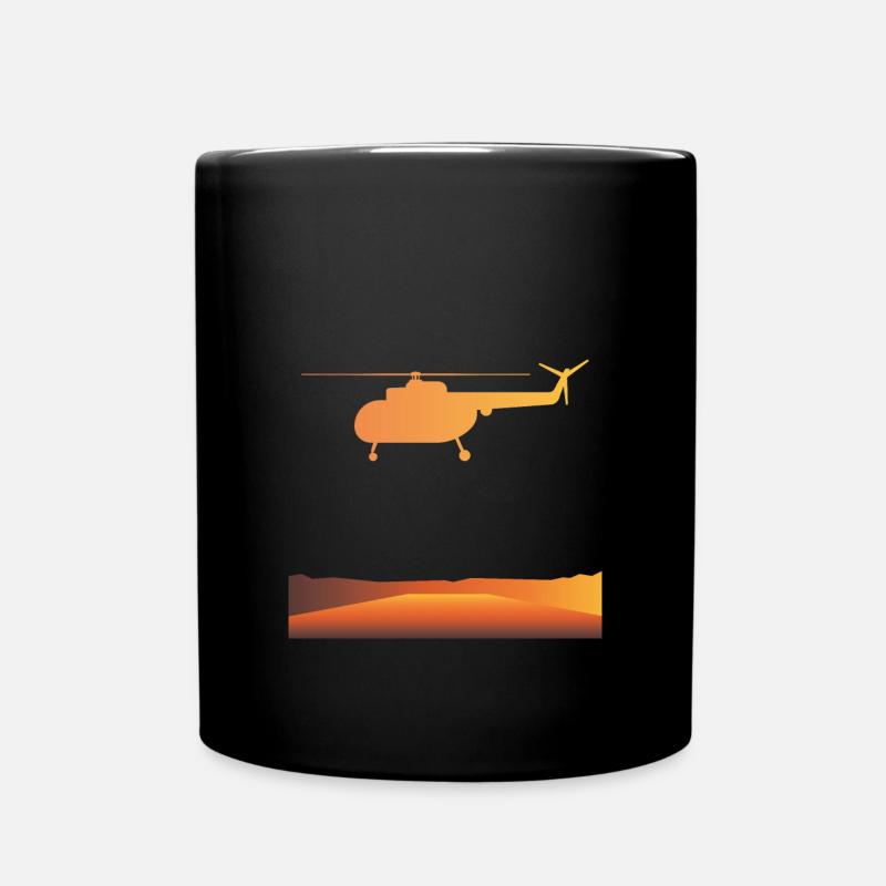 Avion - Mug uni - noir