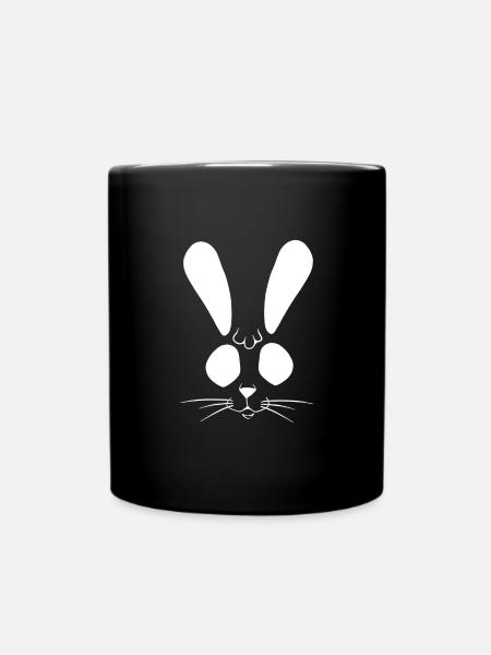 Lapin Lapin Lapin de Pâques - Mug uni - noir