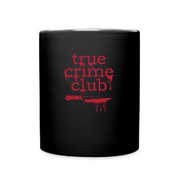 True Crime Club - Tasse einfarbig - Schwarz - Vorne