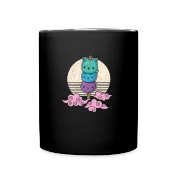 Mochi Mochigome Japan Japanische Küche - Tasse einfarbig - Schwarz - Vorne