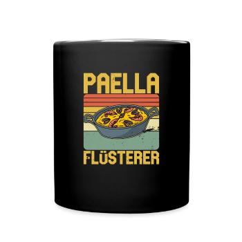 Spanien Valencia Küche Gericht Koch Geschenk - Tasse einfarbig - Schwarz - Vorne