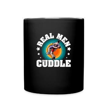 Wrestling Sport Martial Arts Wrestler Wrestling - Full Colour Mug - black - Front