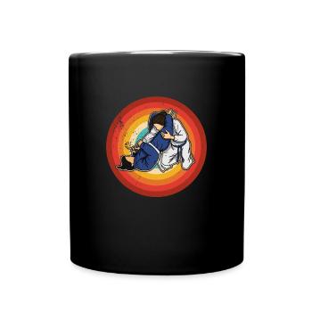 Jiu Jitsu Martial Arts Girls BJJ Martial Arts - Full Colour Mug - black - Front