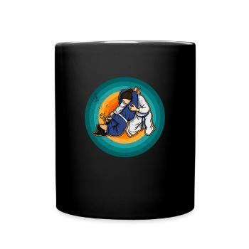 Jiu Jitsu Martial Arts Girls BJJ Martial Arts - Full Colour Mug - black - Front