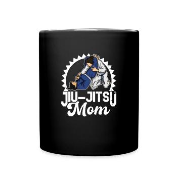 Brazilian BJJ Jiu Jitsu Girls Martial Arts - Full Colour Mug - black - Front