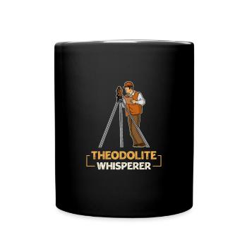 Geodesy Geomatics Surveyor Profession Saying - Full Colour Mug - black - Front