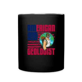 Geoscientists Geology Profession Geologist - Full Colour Mug - black - Front
