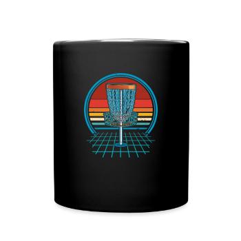 Disc Golfer Disc Golfer Sport Throwing - Full Colour Mug - black - Front