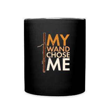 Fagott Klarinette Musik Musiker Orchester - Tasse einfarbig - Schwarz - Vorne