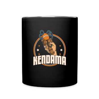 Japanese Toy Kendama Play Kids - Full Colour Mug - black - Front