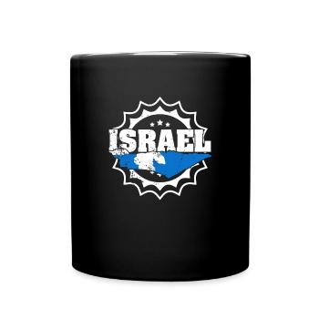 Israel Origin Middle East Israeli Journey - Full Colour Mug - black - Front