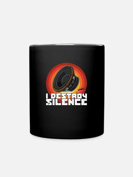 Subwoofer Analog Sound Technician Sound Dicton - Mug uni - noir